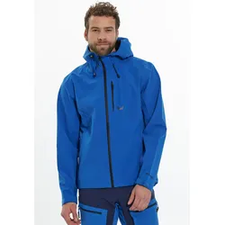 Outdoorjacke WHISTLER "Seymour", Herren, Gr. XL, blau, 90% Nylon, 10% Elasthan, unifarben, casual, normal, ohne Ausschnitt, Langarm, Jacken, mit 15.000 mm Wassersäule