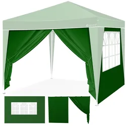KESSER® 2X Seitenwand für Pavillon 3x3m - Faltpavillon Pop Up   klappbar   platzsparend   verstaubar