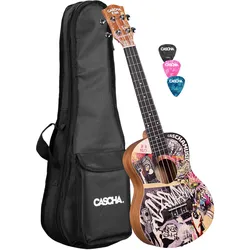 Cascha Art Series Tenor Ukulele Urban