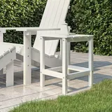 vidaXL Adirondack-Gartentisch 45 x 38 x 14 cm Weiß