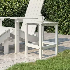 vidaXL Adirondack-Gartentisch 45 x 38 x 14 cm Weiß