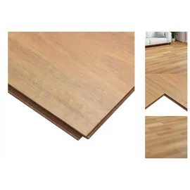 vidaXL Laminatboden 5 pcs Dunkles Walnuss 101 x 20 x 0,8 Cm