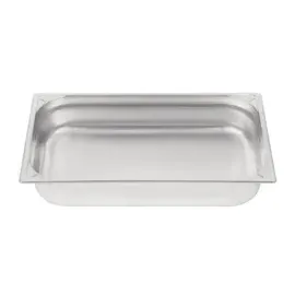 Vogue Strapazierfähiger GN-Behälter 1/1, Edelstahl, 100mm