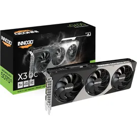 Inno3D GeForce RTX 5070 Ti X3 OC 16GB GDDR7, HDMI, 3x DP (N507T3-16D7X-176068N)