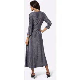 CREATION L Jerseykleid Shirtkleid Silber 38