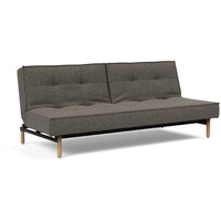 INNOVATION LIVING Schlafsofa Splitback Stem Stoff Dark Grey