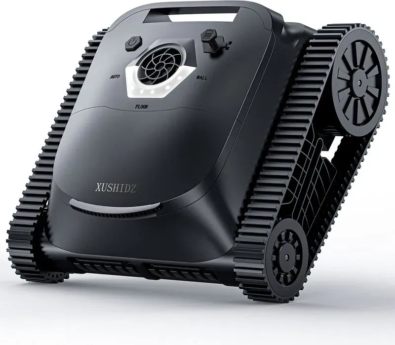 XUSHIDZ Poolreinigungsroboter SP5, 180 Minuten Laufzeit, Wandkletterfunktion & Wasserlinienreinigung, bis zu 3.230 sq.ft, 4 Reinigungsmodi, Intelligente Navigation, One-Touch-Start, Automatisches Andocken