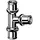 Viega Sanfix P T-Stück 303495 20 mm, mit SC-Contur, Rotguss