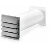 Naber K-Klima-R 150/150 Mauerkasten hellgrau 4044060