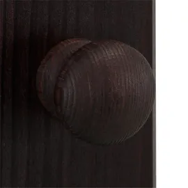 OTTO home Hängevitrine Cubrix 35 x 28 x 85 cm Braun