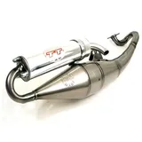 LeoVince Komplettanlage Aluminium Gilera RUNNER/STALKER 50 / für Piaggio NRG/NTT