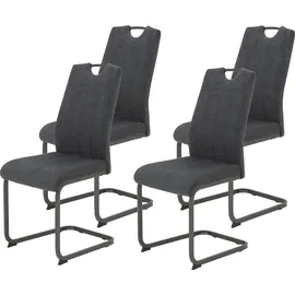 Hela Freischwinger »CHRISTINA«, (Set), 4 St., Webstoff, 1, 2 oder 4 Stück, Schwingstuhl