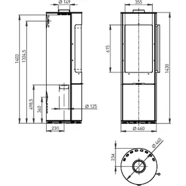 Novaline Diva schwarz