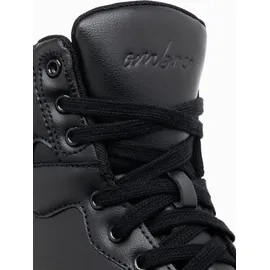 Ombre Clothing Herren-Stiefeletten Kayode schwarz 41 - Schwarz - 41