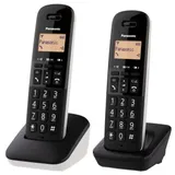 Panasonic KX-TGB612JTW, Telefon, Schwarz, Weiss