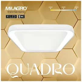 Milagro Quadro 1 50 x 50 cm weiß