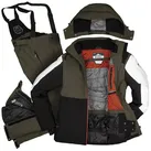 Killtec Skianzug Herren Skijacke + Skihose (grün/schwarz/weiß, Gr. S) grün|schwarz S