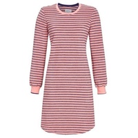 Ringella Nachthemd Damen Frottee Nachthemd (1-tlg) Modisches Design rosa 38