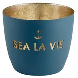 Cr8 A Gift Windlicht Madras Sea La Vie Eisen Petrol/Gold