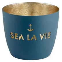 Cr8 A Gift Windlicht Madras Sea La Vie Eisen Petrol/Gold