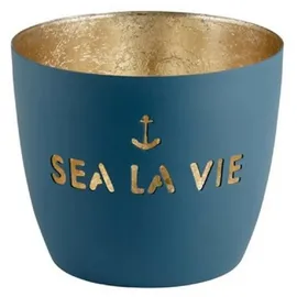 Cr8 A Gift Windlicht Madras Sea La Vie Eisen Petrol/Gold