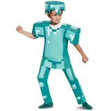 Disguise Disney Minecraft Kostüm für Kinder, Offizielles Kinderkostüm, Perfekt für Karneval und Fasching, L