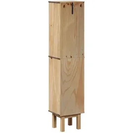 vidaXL Badschrank OTTA 35 x 168 x 30 cm Braun