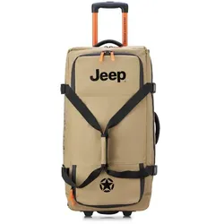 Jeep 2 Rollen Reisetasche 72 cm  braun