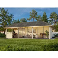 Palmako Pavillon Bianca 24,9 m2 Set 219 Slide transparent