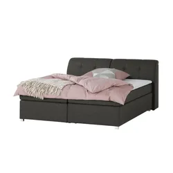 switch Boxspringbett  Lumo ¦ schwarz ¦ Maße (cm): B: 170 H: 100