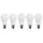 Blulaxa LED-Lampe 49233 8W E27 warmweiß 5 St.