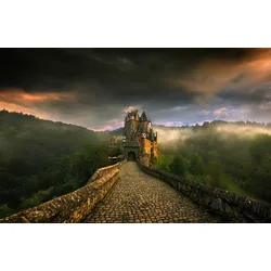 Fototapete PAPERMOON "Photo-Art KRZYSZTOF BROWKO, ELTZ", bunt, B:4,50m L:2,80m, Vlies, Tapeten
