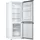 Hanseatic HKGK14349B Kühl-Gefrierkombination (175 l, 1430 mm hoch, Silber)
