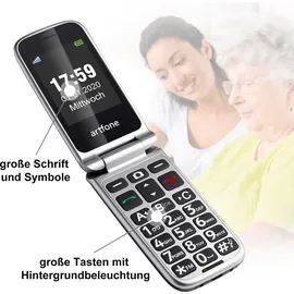 Artfone G3 Seniorenhandy Schwarz