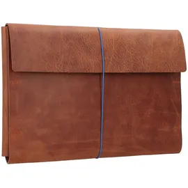 Harold's Keeper Laptophülle Leder 37.5 cm braun