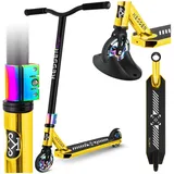 Kesser KESSER® Stunt Scooter X-Limit-Pro 360° Lenkung Funscooter Stuntscooter mit Ständer ABEC 9 Kugellagern, 110 mm PU Räder , Kickscooter Tretroller Cityroller Trick Roller für Kinder Erwachsene