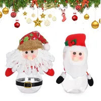 Figarge Weihnachten Süßigkeiten Gläser, Schneemann, Rentier, Bär, Keks Bisciut Kaffee Tee Zucker Kanister Gläser Xmas Urlaub behandeln Verpackung