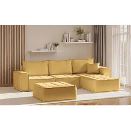 Fun Möbel Ecksofa Gelb,