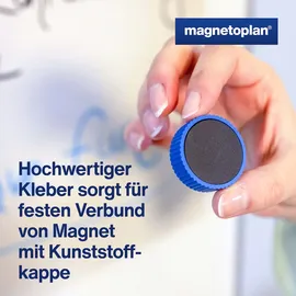 Magnetoplan Magnet Discofix Magnum, 10 Stück
