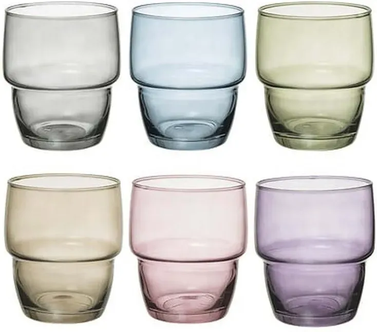 Atmosphera Rodrigeau niedriger Becher, 6er-Set, 28 cl