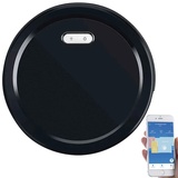 Sichler Haushaltsgeräte Wischroboter Nass: WLAN-Staubsauger-Roboter, Trocken-Wischfunktion, HEPA, 2.500 mAh, App