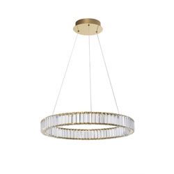 Nova Luce 9333075 Aurelia LED Pendelleuchte Gold