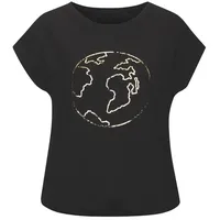 VIVANCE Rundhalsshirt Damen schwarz Gr.40/42