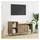 vidaXL Artisan-Eiche TV-Schränk 100 x 35 x 55 cm Braun Holzwerkstoff