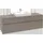 Villeroy & Boch Collaro Waschtischunterschrank C025B0AF 160x54,8x50cm, Waschtisch mittig, LED-Beleuchtung 12W, Soft green