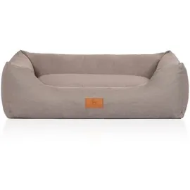 Knuffelwuff Hundebett Lotte 85 x 63 cm grau