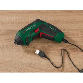 Parkside PARKSIDE® Akku Schrauber 4 V »PAS 4 D7«, mit USB-Ladekabel