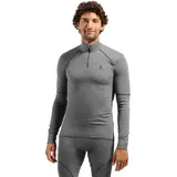 Odlo Turtle Neck Active X Langarm-baselayer Steel Grey Melange XL