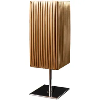 Moderne Designer Tischlampe PARIS 44cm gold Tischleuchte Nachttischlampe Leselampe