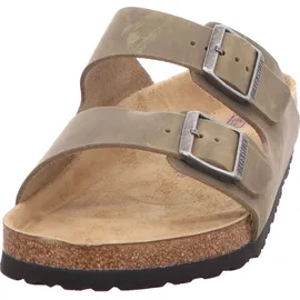 Birkenstock Arizona Weichbettung Nubukleder geölt faded khaki 46